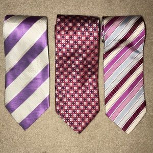 Men’s 100% silk ties